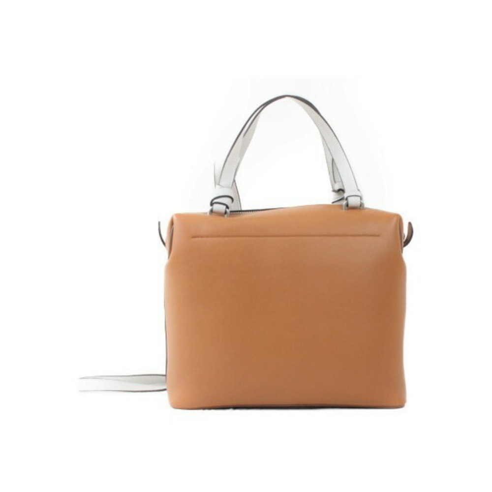 Celine bag Cube brown shoulder leather Soft calfskin handbag